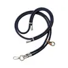 Lanyard para teléfono móvil de doble hebilla ajustable, cuerda para colgar en el cuello, bolsa, funda para teléfono móvil con soporte para espalda, junta de lanyard en stock, venta al por mayor