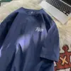 Camiseta Gris de Manga Corta Japonesa para Niños Verano 2025 Nueva Adolescente cityboy Holgada Combinable Cuello Redondo Media Manga