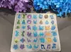 Resina de Cristal Varios Estilos Colección Pendiente Goma de Silicona Moldes Copo de Nieve Navidad Juego Completo Moldes para Pendientes Accesorios DIY