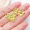 Acrílico 12*19mm Agujero Vertical Transparente Oso DIY Pulsera Collar Pendiente Llavero Colgante Accesorios de Joyería
