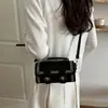 Bolso Pequeño Cuadrado de Moda Popular Descompresión 2026 Bolso Pequeño de Moda con Correa Ancha para el Hombro Bolso de Mujer Nuevo Bolso Cruzado Casual de un Solo Hombro