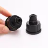 Adaptador en T de conexión rápida de 6 mm con boquilla universal atomizada, accesorio para riego automático, sistema de riego, humidificación y refrigeración