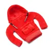Decoración de Manija de Palanca de Cambios de Coche Transfronteriza, Cubierta Creativa de Palanca de Cambios Estilo Sudadera con Capucha, Protección con Capucha para Prevenir Cambios Accidentales de Marcha