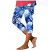Mallas de Yoga Estampadas Pantalones de Yoga Transfronterizos Europeos y Americanos Pantalones Cortos Ajustados para Mujer Estación Independiente Comercio Exterior Amazon