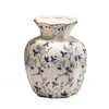 Vaso Cerámico Moderno de Lujo Ligero para Arreglo Floral de Sala de Estar, Recipiente para Flores para Decoración de Entrada de Casa de Huéspedes y Hotel, Venta al por Mayor