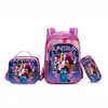 Nueva Mochila Escolar de Dibujos Animados Kpop Sudamericana de Comercio Exterior Set de Tres Piezas Mochila Ultra Ligera Impermeable