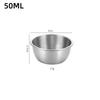 Amazon Aço Inoxidável 304 Molheira com Padrão Tampa de Silicone Copo para Molho Coreano Molheira Selada Prato para Tempero