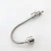 Grifo de cocina de acero inoxidable 304 Vientiane de acero inoxidable grifo simple frío horizontal grifo giratorio para fregadero de verduras cepillado