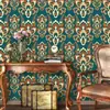 Papel Tapiz Autoadhesivo Estilo Europeo para Sala de Estar, Dormitorio, Pared de Fondo de TV, Pegatinas Decorativas de Pared, Pegatinas de Pared para Renovación