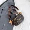 Presbicia 2025 Cangurera Nueva Moda Trendy Bolso Cruzado Estampado Versátil Retro Bolso de Pecho para Mujer Bolso de Mujer
