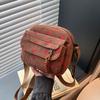 Bolso Cruzado de Pana Versátil Estilo Harajuku de un Solo Hombro para Estudiantes, Nuevo Bolso de Teléfono de Fresa Estilo Japonés de Verano, Moderno