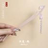 Estilo Antigo Hairpin Placa de Ácido Acético Simples Tassel Andar Diário Cabelo Han Roupas Acessórios Novo Estilo Chinês Roupas Antigas Mulheres Hairpin