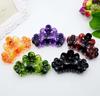 Moda 9cm Color Degradado Tres Flores Pinza para el Cabello Accesorios para Adultos Clip para el Cabello para Ducha Horquilla Accesorios para el Cabello