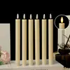 Vela Electrónica LED con Control Remoto, Luz Ambiental de Tallo Largo, Decoración para Cumpleaños y Bodas, Exclusivamente para Ventas Transfronterizas