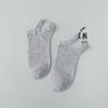 Calcetines de Algodón para Hombre Color Sólido Casual Calcetines de Barco para Hombre Primavera Verano Otoño Invierno Transpirables Boca Baja Calcetines para Hombre Cuatro Estaciones Calcetines para Hombre