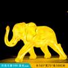 Escultura de elefante artificial luminosa de fibra de vidrio, personalizada, para jardín, patio, comunidad, decoración de pie.