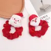Sombrero de Atmósfera Navideña: Reno, Árbol de Navidad, Ligas para el Cabello de Peluche, Festivas y Lindas, Ligas de Terciopelo que No Dañan