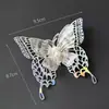2026 Día de las Madres Hermosas Decoraciones para Pastel Perlas Adornos para Mamá Vacaciones de Mamá Mariposa Iridiscente Inserts Decorativos