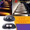 Luzes de Passarela de LED Famosas na Internet para Parques e Jardins, Fitas de Luz para Degraus, Luzes de Chão Interativas com Sensor Humano, Luzes de Trilha, Luzes de Escada