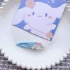 Verano Hielo Penetrado Sanrio Lindo Transparente bb Pinza Japonesa Kulomi Dibujos Animados Chica Estudiante Corazón Flequillo Pinza Lateral
