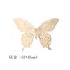Material de tocado nupcial DIY banda para el cabello coreana horquilla mariposa hueca cobre lámina delgada accesorios corona fénix Xiuhe