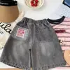 Conjunto de Camisetas Rayadas de Verano para Niños 2026 Niños Niñas Estampado de Dibujos Animados Manga Corta Delgado Elegante Conjunto de Dos Piezas