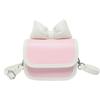 2026 Bolso Mini Cuadrado Nuevo Estilo Lazo, Bolso Cruzado para Niña Lindo, Bolso Sencillo y de Moda para Labial, Bolso para Teléfono Móvil