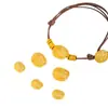 Tienda de oro Puzuo con accesorios de oro DIY concha de tortuga mundo rico pulsera tejida joyería de estilo nacional cuentas de transferencia