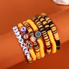 Pulsera de Arcilla Polimérica Apilable de Halloween Amazon Más Vendida Pulsera de Cuentas 2026 Pulsera de Nuevo Estilo Joyería de Mano Divertida y Peculiar