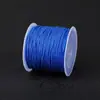 Hilo de Algodón Enrollado a Mano 18 Hilos 20m Estilo Étnico Cuerda para Tamales del Festival del Bote del Dragón Pulsera Collar Borla Cableado Cuerda de Hilo de Algodón