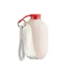 Garrafa de água portátil para cães, copo dobrável para exterior, dispensador de água de grande capacidade para gatos, copo de viagem