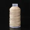 Rollo Grande de Hilo de Algodón Estilo Cielo Estrellado, Hilo para Tejer de Color Sólido, Cordón para Pulseras DIY, Material de Cordón para Abalorios al por Mayor