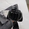Bolsa de Ombro/Transversal Bucket com Corrente Plissada para Axila Moda Coreana Transfronteiriça para Mulheres 2026 Nova Casual Versátil