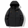 Chaqueta de Forro Polar Tres en Uno, Chaqueta de Montañismo Impermeable con Capucha de Forro Polar para Hombres y Mujeres, para Parejas