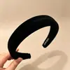Pinza para el cabello de ala ancha de alta gama, elegante, a la moda, diadema, tocado para mujer, nuevo 2026, calavera superior gris, diadema versátil