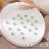Accesorios Metálicos para Uñas Aleación Flor de Cinco Pétalos Arte de Uñas Fábrica Venta al por Mayor Mini Flor de Perla Uso para Uñas Decoración de Uñas