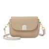 Bolso de Mano de Alta Gama de Color Contrastante para Mujer 2025 Nuevo Popular Versátil Pequeño Cuadrado Diseño Simple Bolso de Hombro Único Cruzado