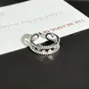 Colección Flash Diamond, Diamantes de Colores de Moda, Anillos de Alta Gama con Incrustaciones de Piedras Preciosas de Colores, Anillos de Lujo Accesible con Diseño de Nicho Estilo Fresco para Mujer