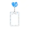 Porta-insignias de Corazón y Órgano de Fácil Extracción Acrílico Hebilla de Insignia Médica de Fácil Extracción Porta-tarjeta de Trabajo de Lazo Listo para la Venta