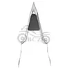 Adecuado para Motocicleta de Calle Harley Gliding Modificada Asiento Trasero Integrado Puntiagudo Cojín Respaldo 09-23