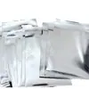Sacola autoadesiva prateada espelhada de alta qualidade para embalagem de pequenos cartões, ideal para bares. Disponível para venda por atacado.