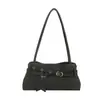 Bolsa Quadrada Pequena de Mão com Textura Simples da Moda para Mulheres 2026 Novo Estilo Outono Estilo Coreano Design de Nicho Bolsa de Ombro