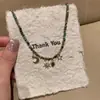 "Rey del Océano Princesa Azul" Collar Amor Azul para Mujer 2025 Nuevo Estilo Caliente Verano Doble Capa Cadena para Clavícula