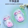 Pequeña rasuradora con forma de concha, diseñada para mujeres, para la depilación íntima y de todo el cuerpo.; rastrillo manual para vello de las piernas, con cabeza de jabón, suave con la piel