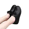 2026 Novos Sapatos Femininos de Cadarço Retrô, Sapatos Baixos Confortáveis, Sapatos de Trabalho Casuais em Couro Macio, Novos Sapatos Bean para Outono e Inverno
