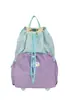 Mochila Ligera Color-Block Dopamina para Mujer, Mochila Estilo Fresco con Cierre de Cordón para Viajes, Ocio al Aire Libre, Senderismo y Montañismo
