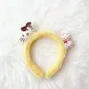 Novo Acessório de Cabeça Gatinho Gato Faixa de Cabelo Fofa Desenho Animado Pelúcia Acessórios de Cabelo Acessório de Cabeça Rosto de Menina Lavar o Rosto Maquiagem Máscara Faixa de Cabelo
