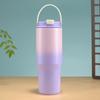 Termo de acero inoxidable 304 de 30 oz con tapa de mano, gran capacidad, para deportes al aire libre, 20 oz