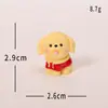 Paisagem Micro Transfronteiriça Criativa Desenho Animado Cachorro Golden Retriever Corgi Partículas Fofas Enfeites DIY Acessórios de Sacola Surpresa Pequenos Enfeites de Mesa