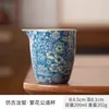 Juego de Té Kung Fu Hecho a Mano de Arcilla Cerámica Antigua Azul y Blanco Traje Hogareño Lujo Ligero Tetera de Gama Alta Tazón Estilo Chino